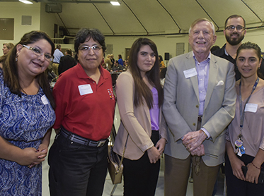 Guests at Foundation Scholarship reception.